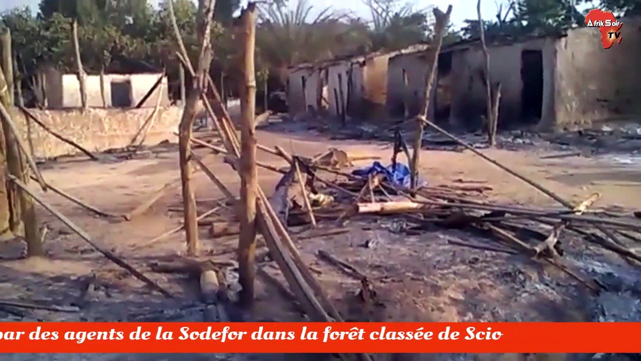 Des villages incendiés par des agents de la Sod...