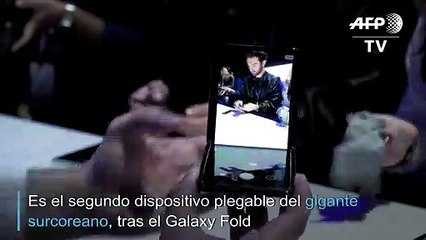 Así es el nuevo smartphone plegable de Samsung