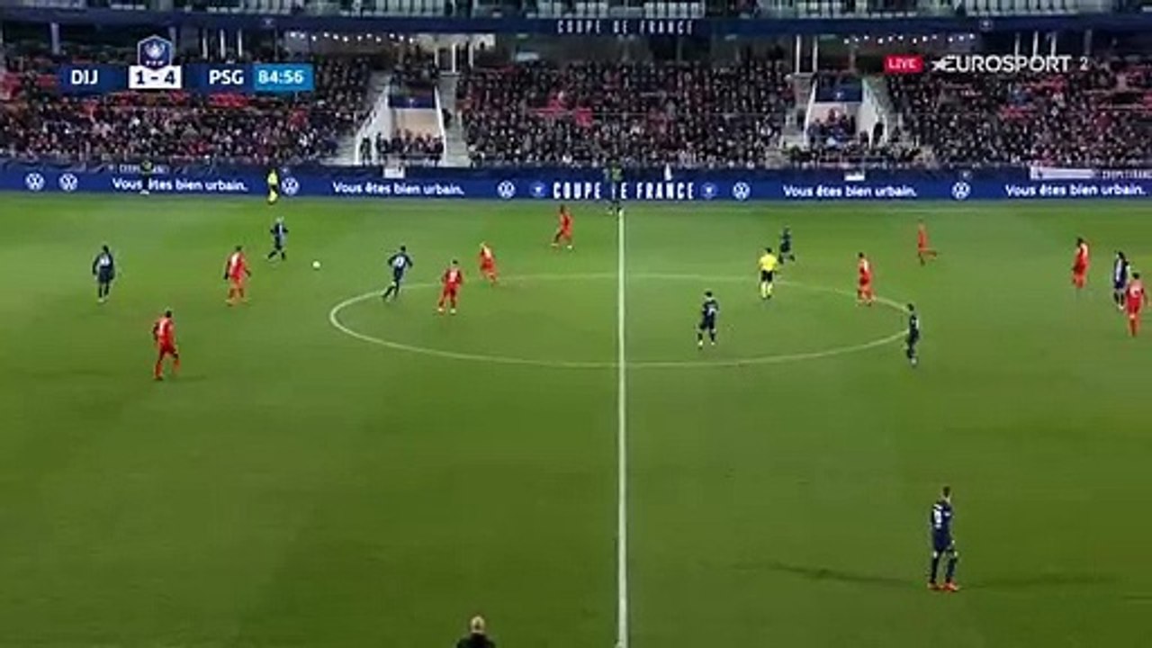 Senou Coulibaly Own Goal 86'  -  Dijon 1-[5] PSG Coup de France