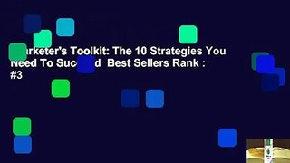 Marketer's Toolkit: The 10 Strategies You Need To Succeed  Best Sellers Rank : #3