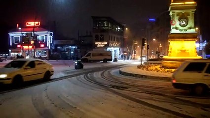 Malatya'da kar yağışı etkili oluyor