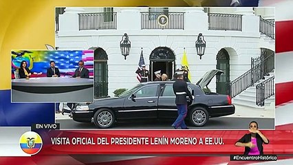 Visita oficial del presidente Lenín Moreno a EE.UU.