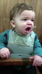 Baby Discovers He Doesn't Like Lemons