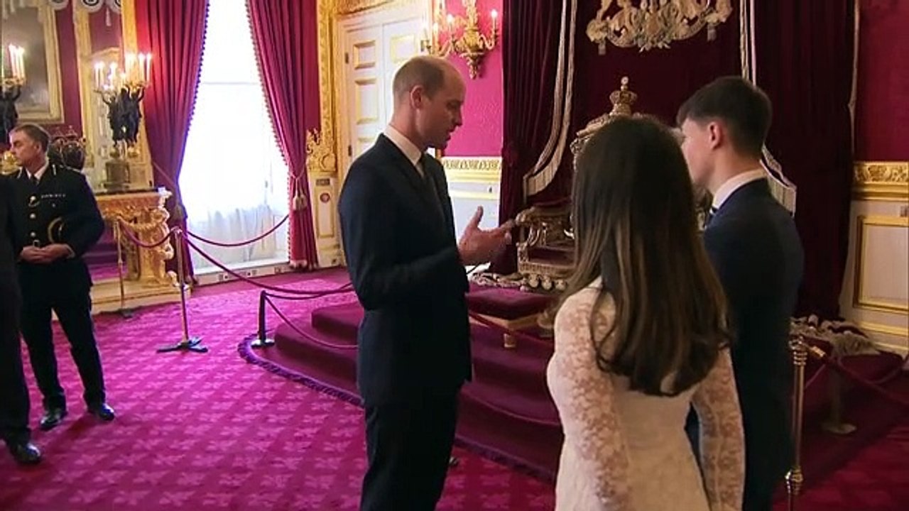The Duke of Cambridge hosts reception for Police Orphans Fund