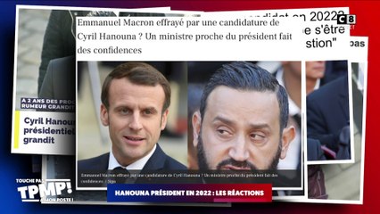 Médias et politiques craignent-ils une candidature de Cyril Hanouna en 2022 ?