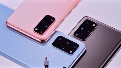 Watch Samsung unveil the Samsung Galaxy S20