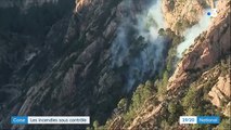 Corse : des incendies sous contrôle grâce aux moyens aériens