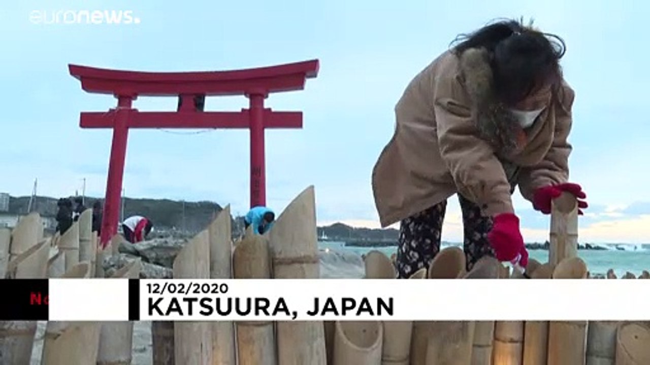 Coronavirus: Kerzen für Japaner in Quarantäne