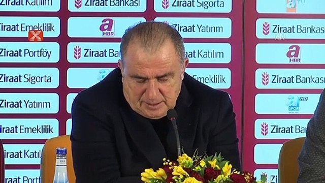 Fatih Terim: Geçen maçta Ali Şansalan'ın bir sarı kart olayı var