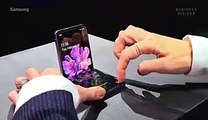 Watch Samsung unveil its foldable flip phone — the Galaxy Z
