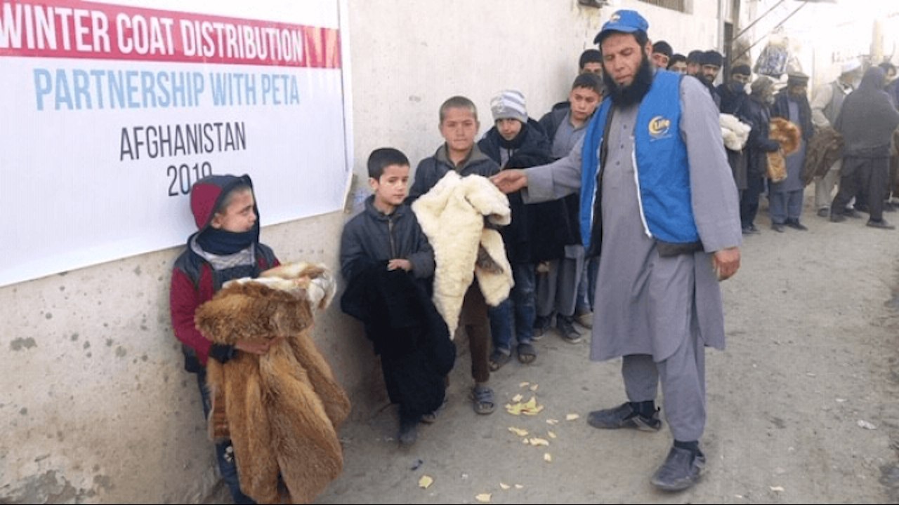 PETA Is Sending Donated Fur Coats To Afghan Fam...