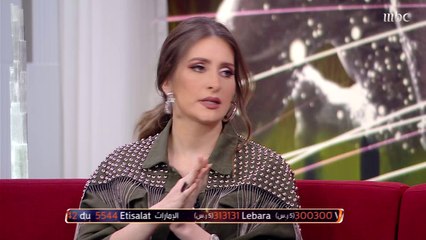 كنزة مرسلي تغني للفنانة وردة على الهواء في صدى الملاعب