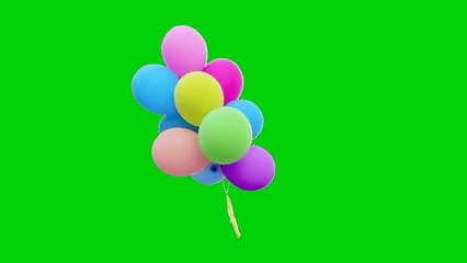 Balon green screen fx HD