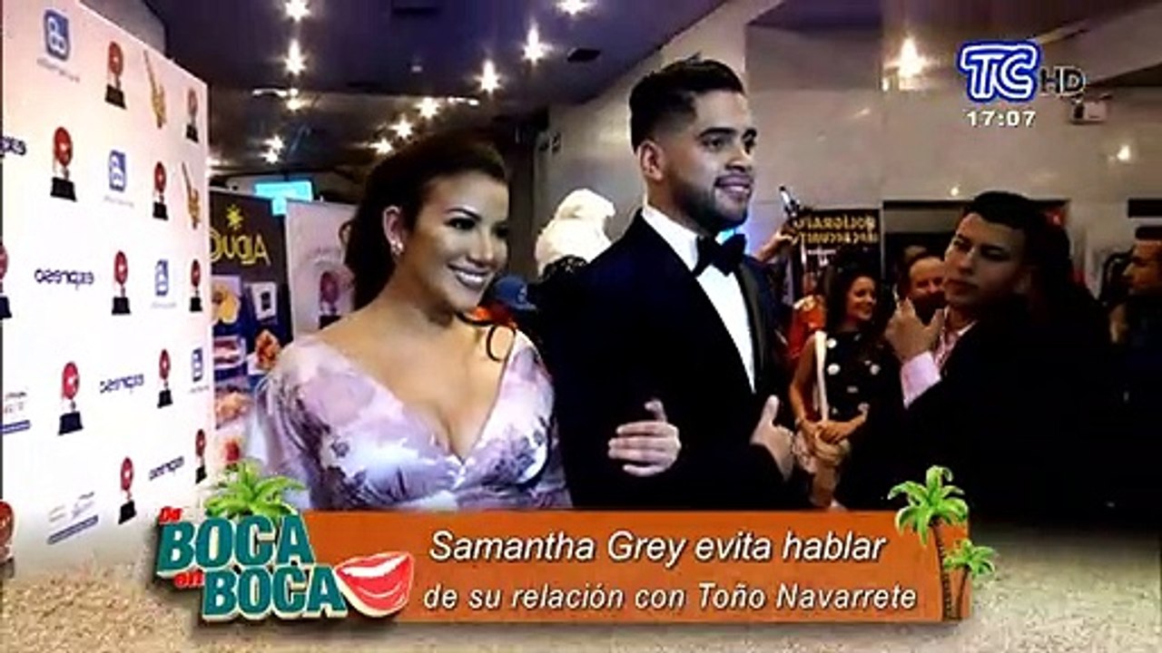 VIDEO | Así reaccionó Samantha Grey sobre el ru...