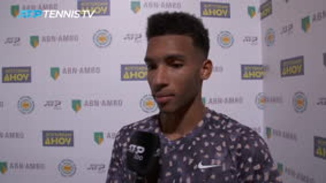 Rotterdam - Auger-Aliassime : C'est le travail des derniers mois qui paye
