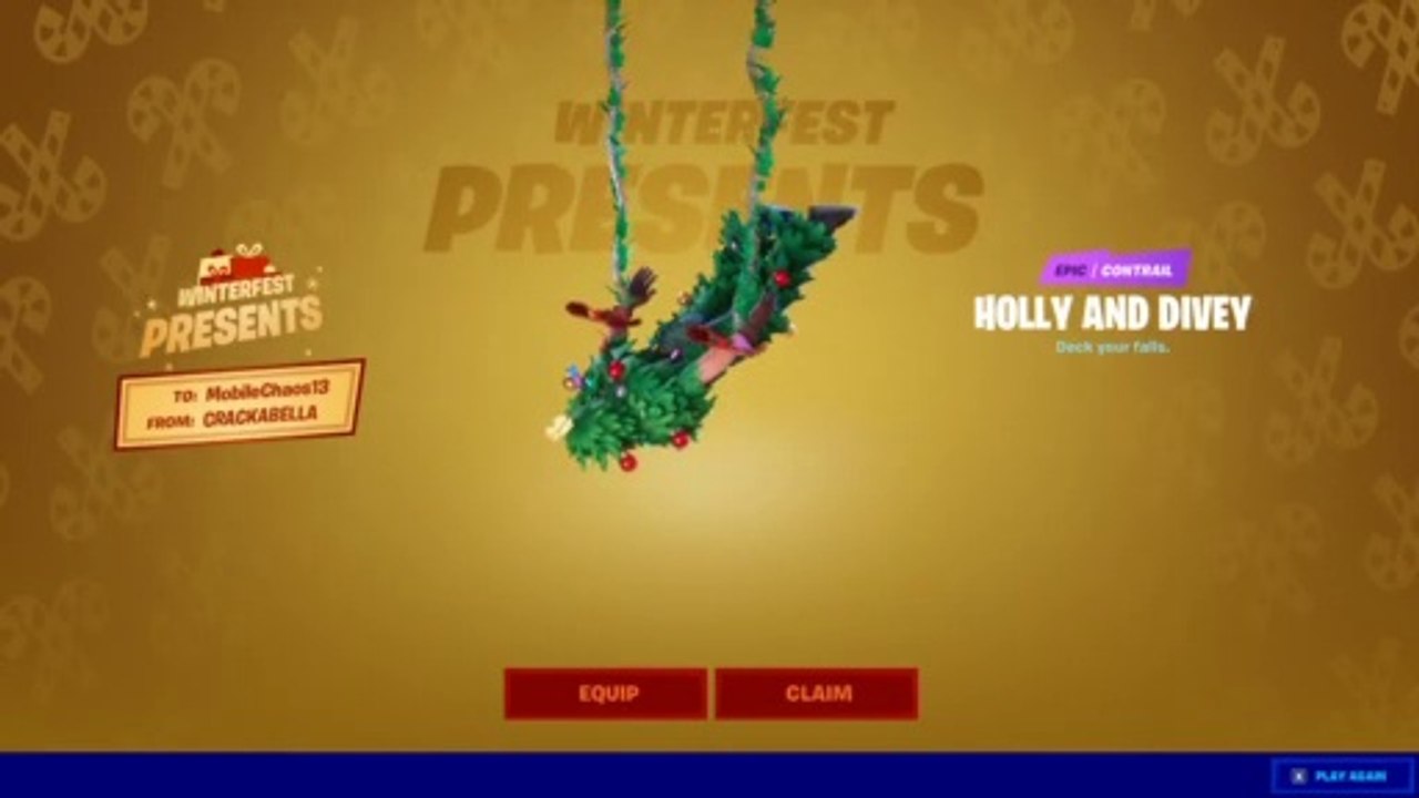 Fortnite C2S1 ☼ Winterfest Day 9 ☼ 12.26.19 ☼ Round 1