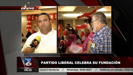 Partido Liberal celebra su fundación
