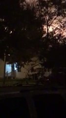 Sky Lit from Baton Rouge Exxon Mobile Fire