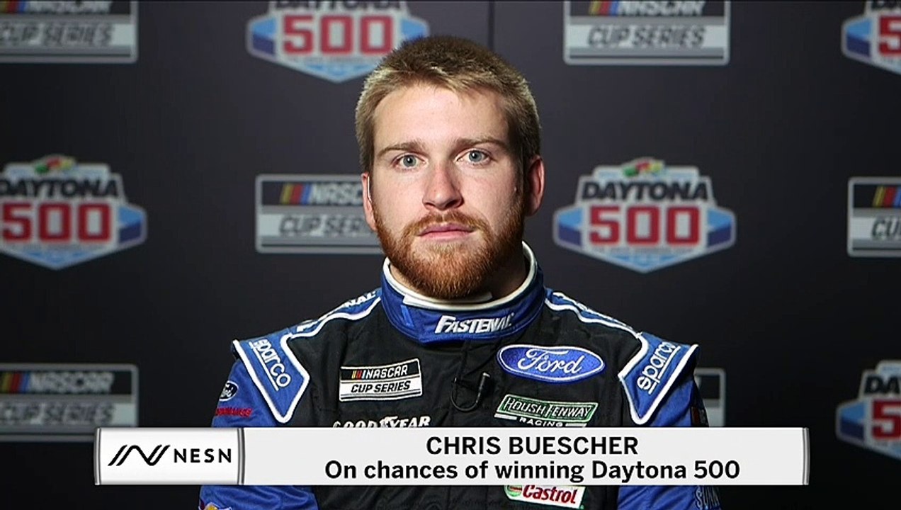 Roush Fenway driver Chris Buescher talks about his chances of winning the Daytona 500.