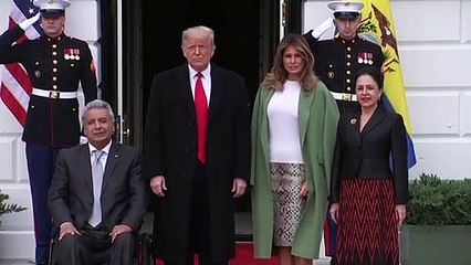 Trump dice que quiere un acuerdo comercial con Ecuador