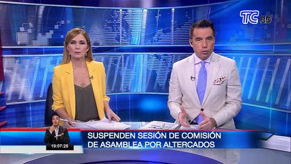 VIDEO | Suspenden sesión de comisión de Asamblea por altercados
