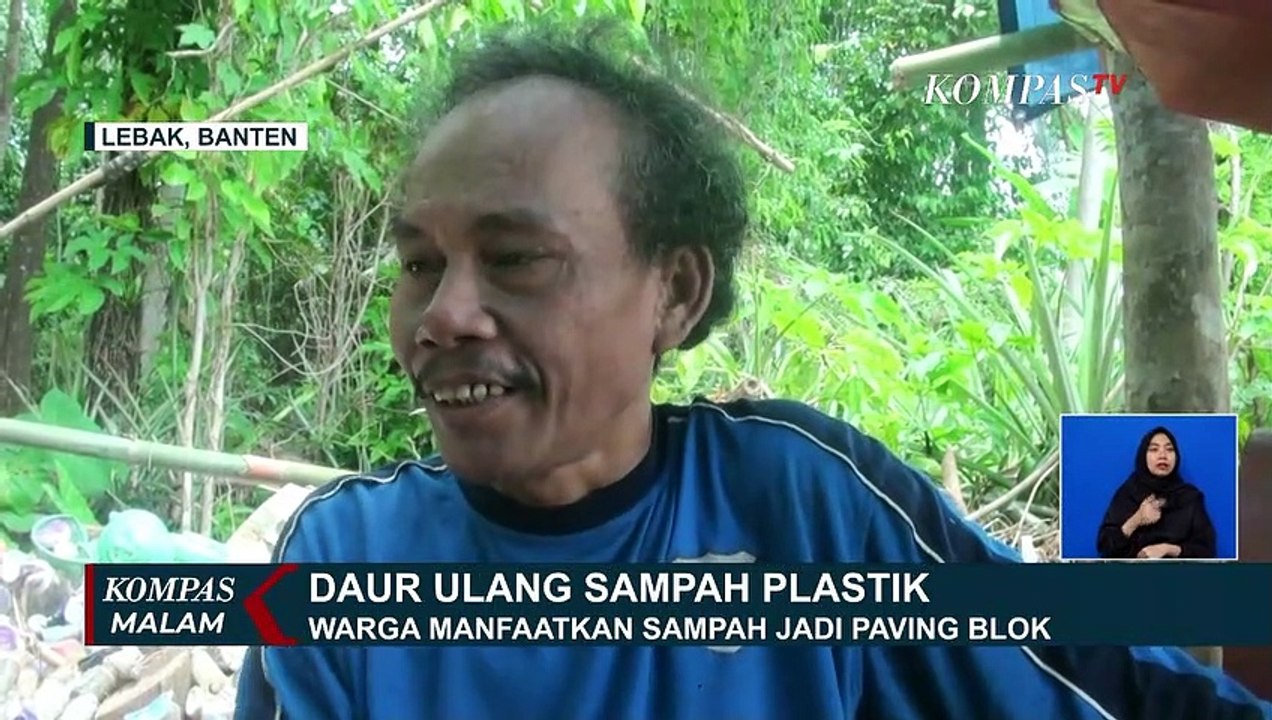 Kreatif! Umbara, Olah Sampah Jadi Paving Blok