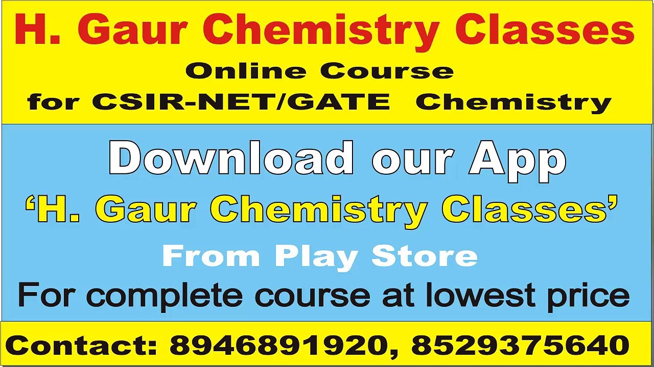 GOC | 08 | Electronic Displacement | Electromeric Effect | CSIR NET Chemistry