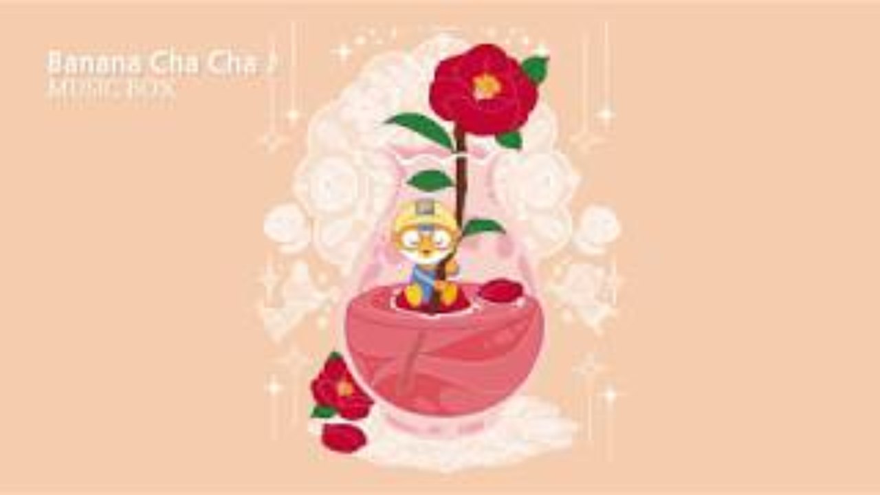 Banana Cha Cha Music Box Ver. l Relaxing Music for Kids l Pororo Nursery Rhymes