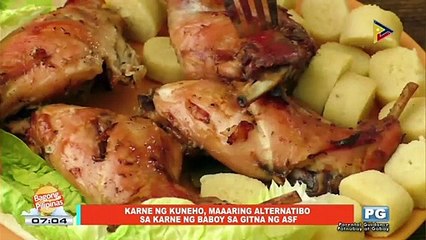 NEWS & VIEWS: Karne ng kuneho, maaaring alternatibo sa karne ng baboy sa gitna ng ASF