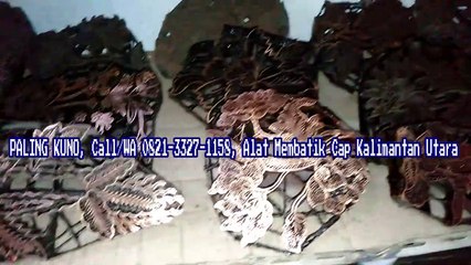 TERKUNO, Call/WA 0821-3327-1158, Cap Batik Kayu Lebong