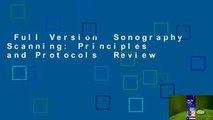 Full Version  Sonography Scanning: Principles and Protocols  Review