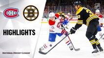 NHL Highlights | Canadiens @ Bruins 2/12/20
