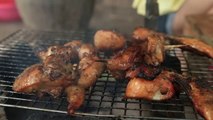 Cambodian food - Roasted chicken wing - ស្លាបមាន់អាំង - ម្ហូបខ្មែរ