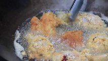 Cambodian food - Fried chicken wing - ស្លាបមាន់បំពង - ម្ហូបខ្មែរ