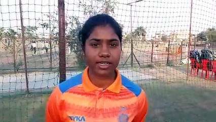 उज्जैन सम्भाग की पहली महिला क्रिकेटर जिसने लगाया शतक, बोली-मेरा सपना है क्रिकेट