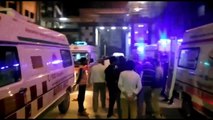 फिरोजाबाद: ट्रक का पहिया बदल रहे थे चालक और परिचालक, तभी बस ने मारी टक्कर