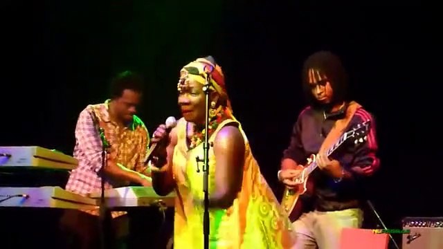 Bob marley wife Rita Marley live in concert