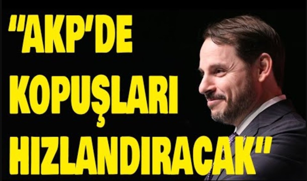 AKP'de Berat Albayrak depremi