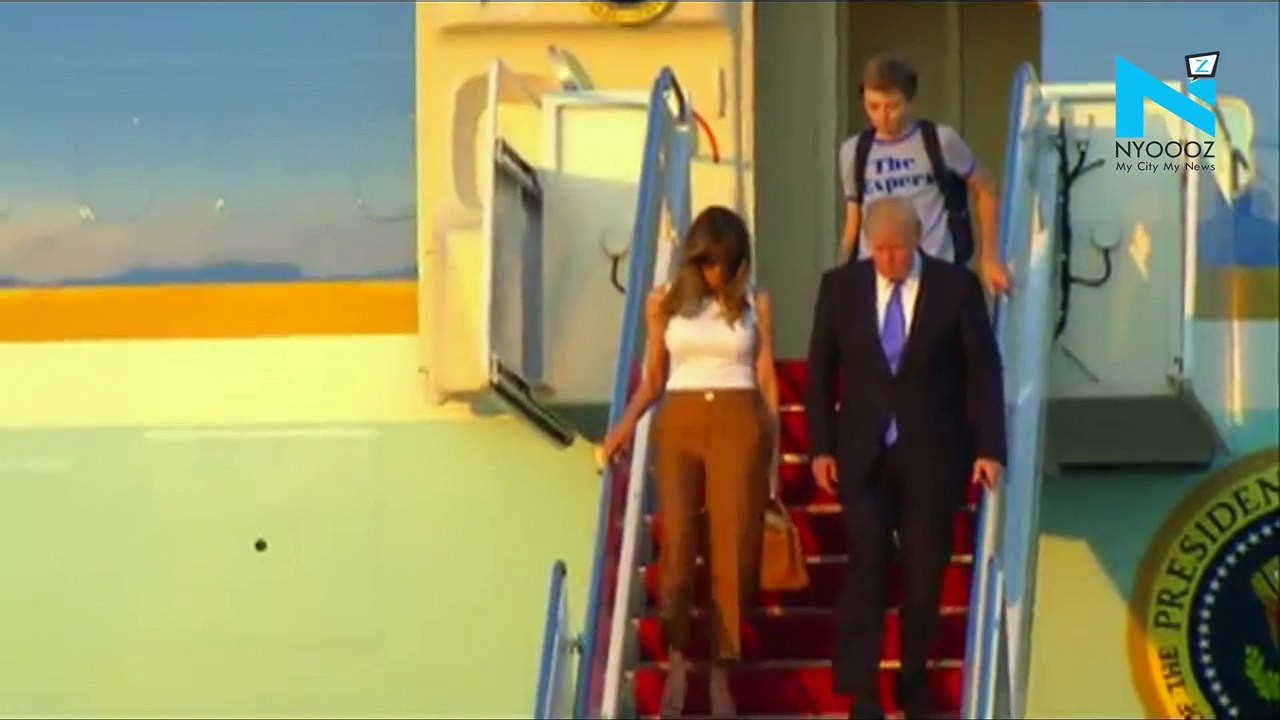 "POTUS and I are excited", Melania Trump tweets before India visit