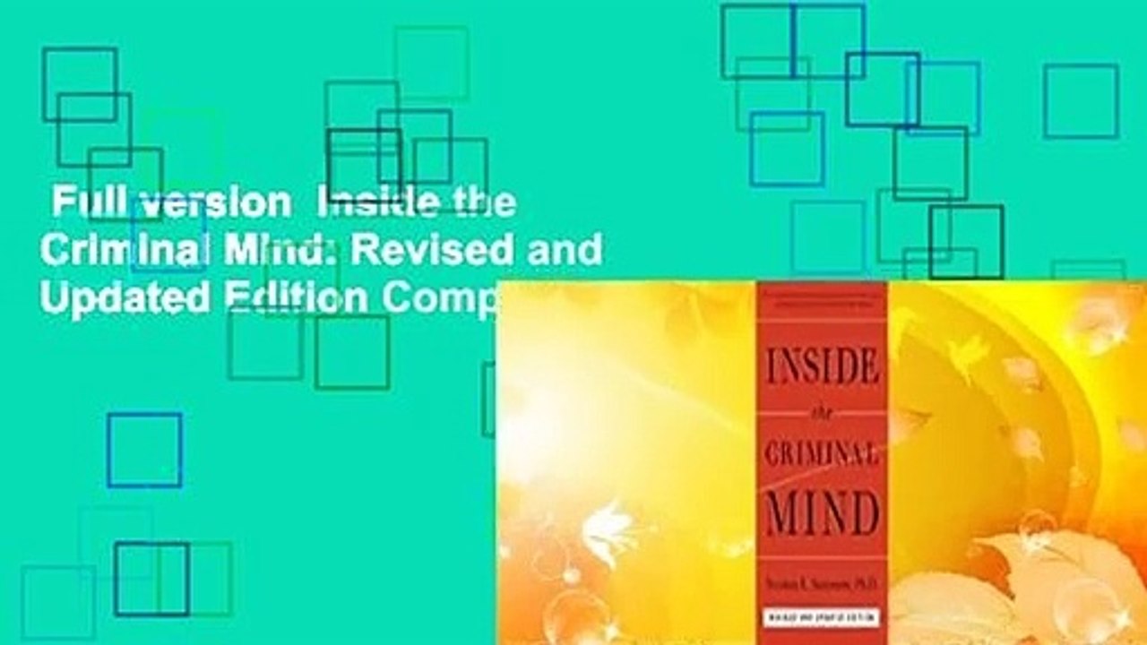 Full version  Inside the Criminal Mind: Revised and Updated Edition Complete