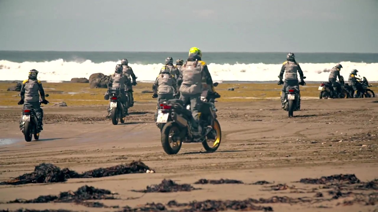 BMW Motorrad International GS Trophy Ozeanien 2020 - Tag 2. Viel Spaß am Strand