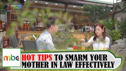HOT TIPS TO SMARM YOUR MOTHER IN LAW EFFECTVIELY
