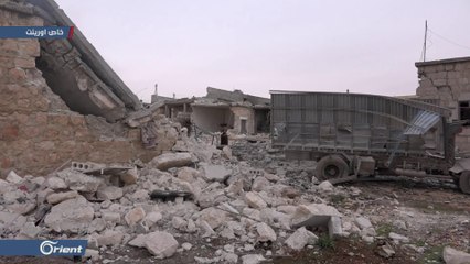 ضحايا وإصابات بقصف روسي على قرية كفرعمة غرب حلب - إبراهيم الخطيب