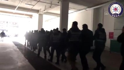 Yediemin otoparklarından araç çalan suç örgütüne yönelik operasyon