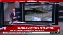 'Kapan-6 Zori''de 10 sığınak imha edildi, 830 kilo esrar ele geçirildi