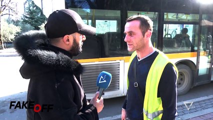FAKE OFF - Vox Pop/ Biletat e autobuzeve - Satire - Vizion Plus