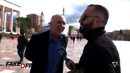 FAKE OFF - Vox Pop / Tirana 100 Vjet - Satire - Vizion Plus