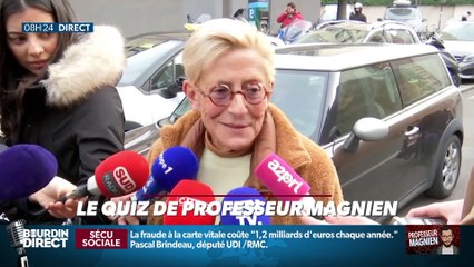 Qui a répondu à Emmanuel Macron hier disant que parfois il valait mieux des professionnels ?... Relevez le quiz du Professeur Magnien ! - 13/02