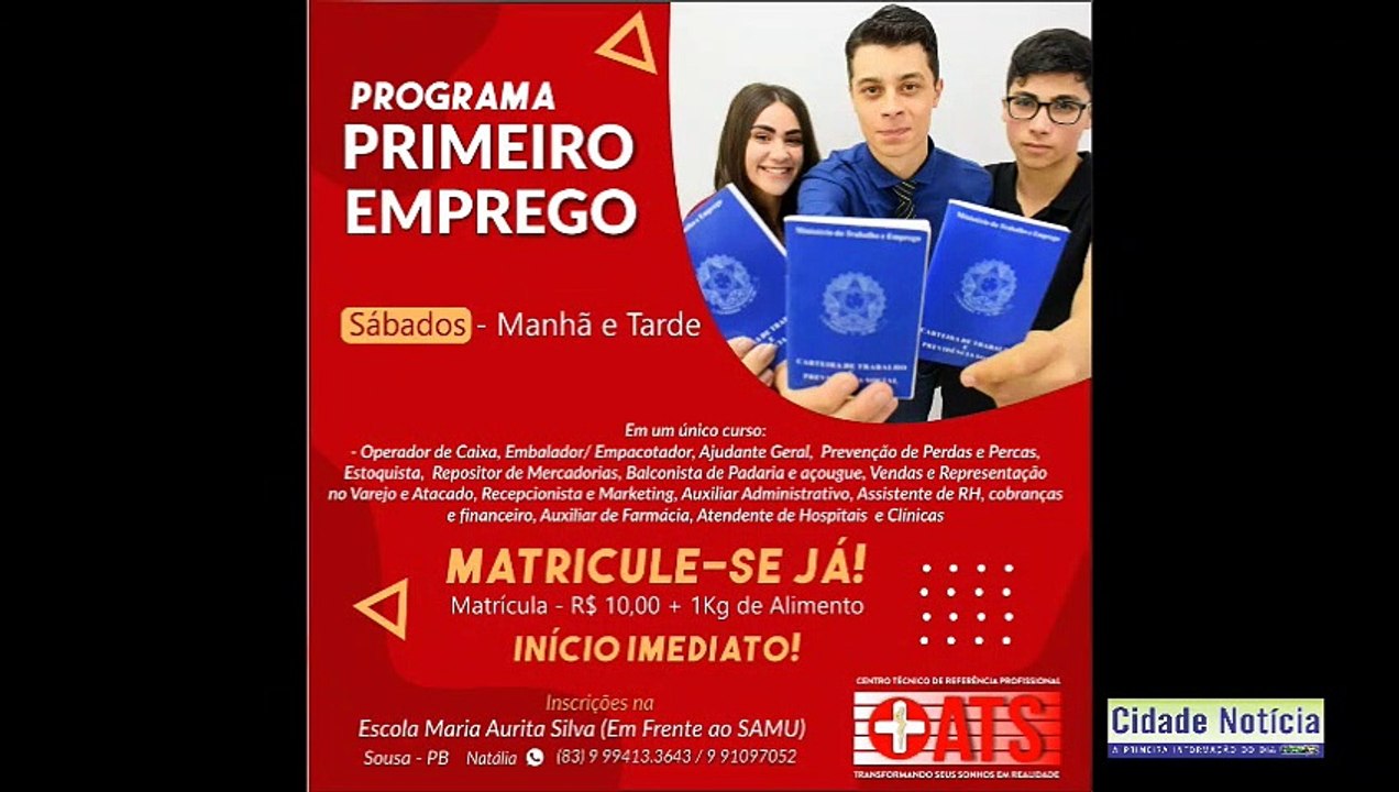 Veja e reveja o programa Cidade Notícia desta quinta-feira (14) pela  Líder FM de Sousa-PB