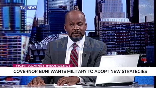 Governor Buni urges military to adopt new strategy in tackling Insurgency